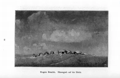 Hünengrab auf der Heide
